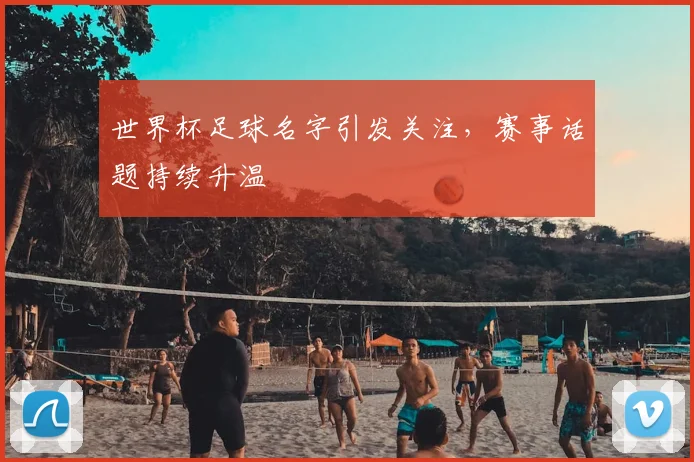 世界杯足球名字引发关注,赛事话题持续升温